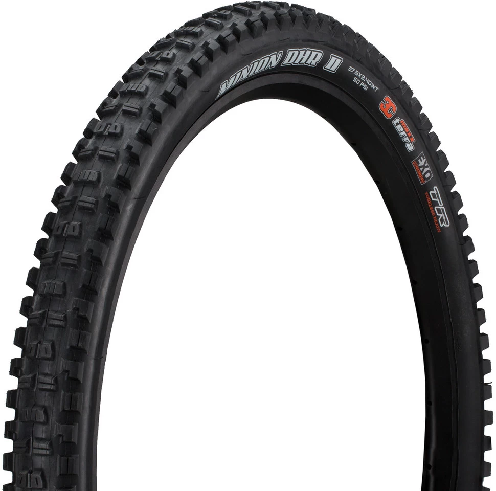 MAXXIS Minion DHR II 3C MaxxTerra EXO/Dual WT 27.5" Folding Tyre Set 2 MAXXIS Minion DHR II 3C MaxxTerra EXO/Dual WT 27.5" Folding Tyre Set - Image 2