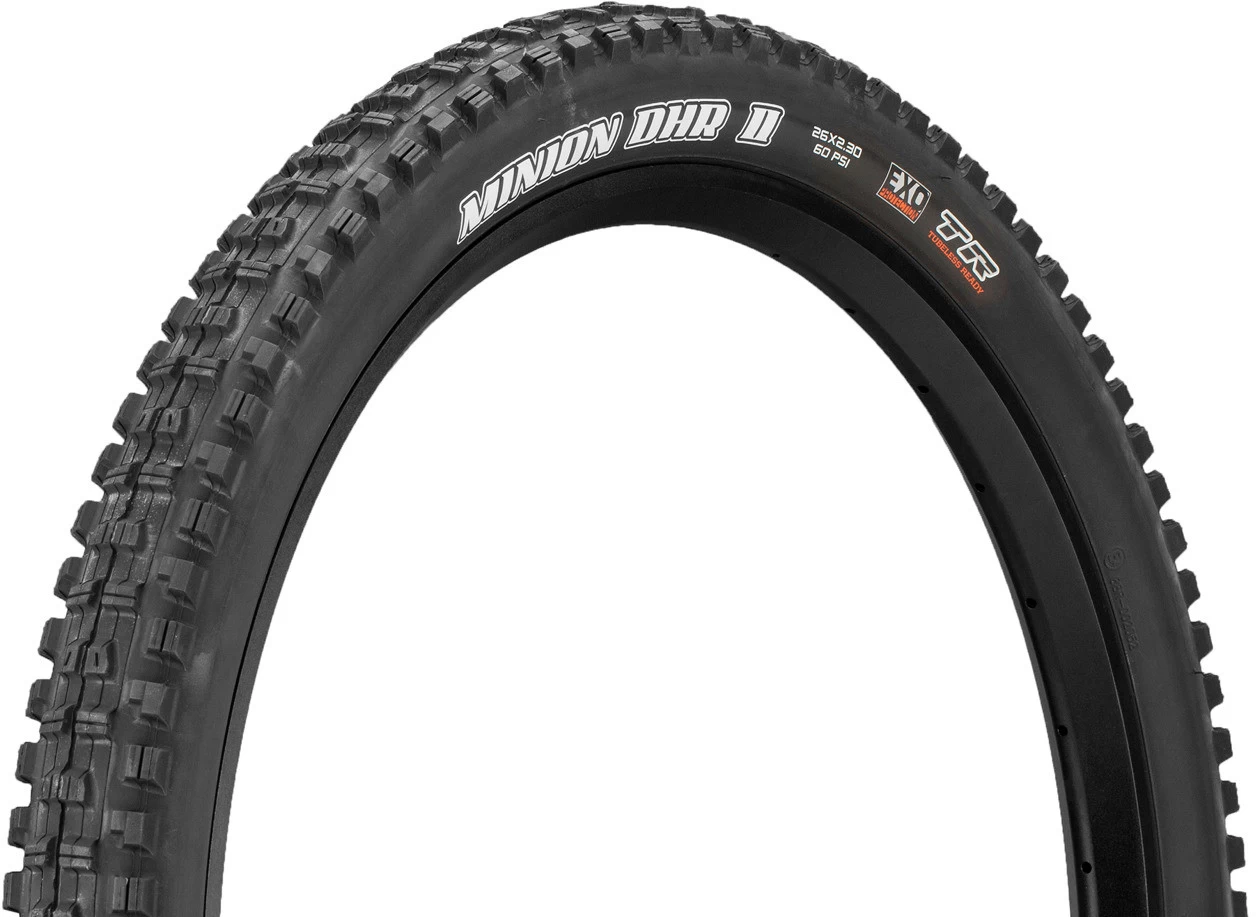 MAXXIS Minion DHR II Dual EXO TR 26" Folding Tyre 1 MAXXIS Minion DHR II Dual EXO TR 26" Folding Tyre