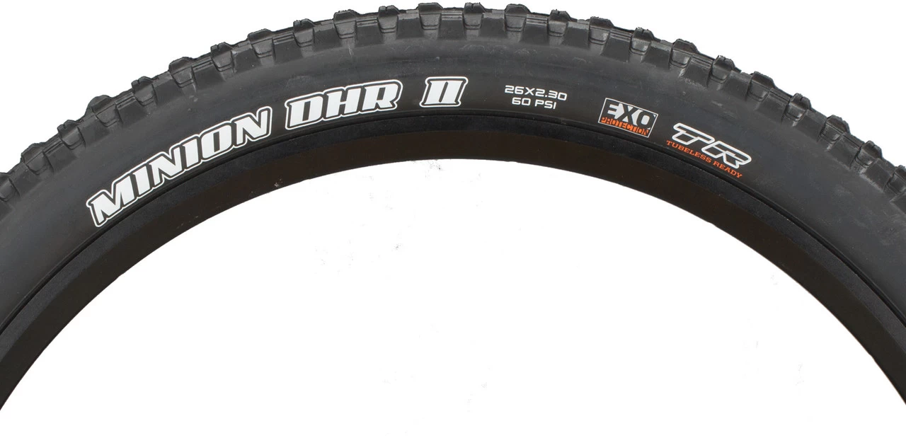 MAXXIS Minion DHR II Dual EXO TR 26" Folding Tyre 3 MAXXIS Minion DHR II Dual EXO TR 26" Folding Tyre - Image 3