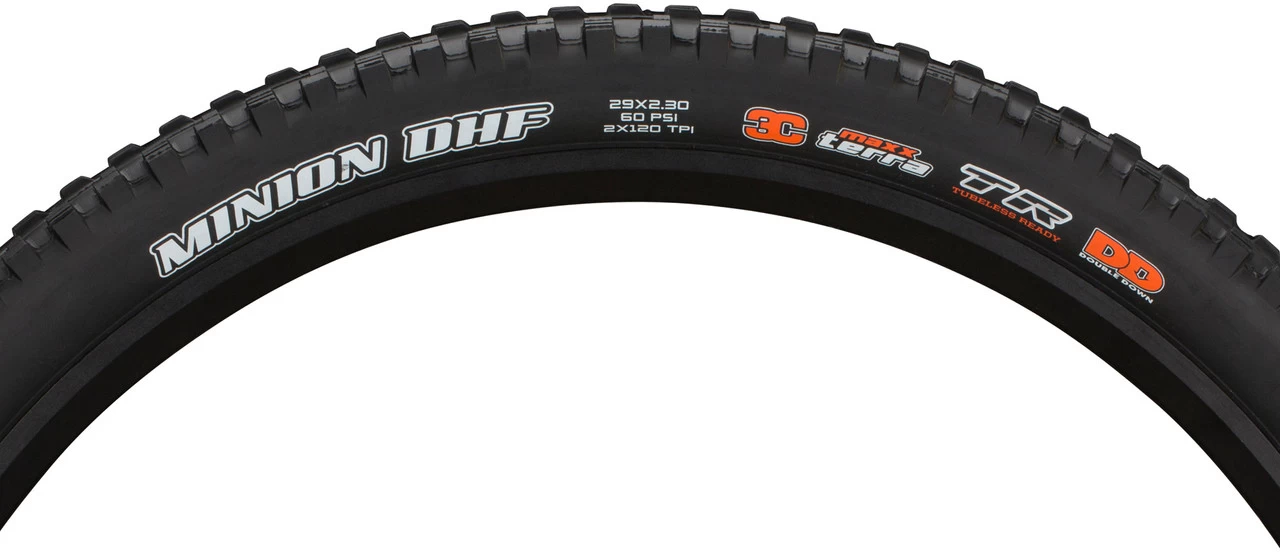 MAXXIS Minion DHF 3C MaxxTerra DD TR 29" Folding Tyre 3 MAXXIS Minion DHF 3C MaxxTerra DD TR 29" Folding Tyre - Image 3