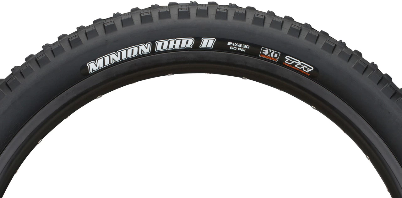 MAXXIS Minion DHR II Dual EXO TR 24" Folding Tyre 3 MAXXIS Minion DHR II Dual EXO TR 24" Folding Tyre - Image 3