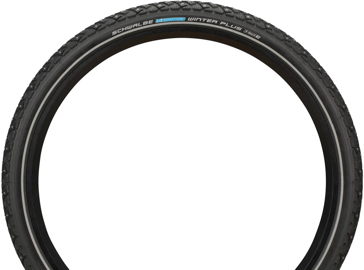 Schwalbe Marathon Winter Plus 26" Studded Wired Tyre Set 3 Schwalbe Marathon Winter Plus 26" Studded Wired Tyre Set - Image 3