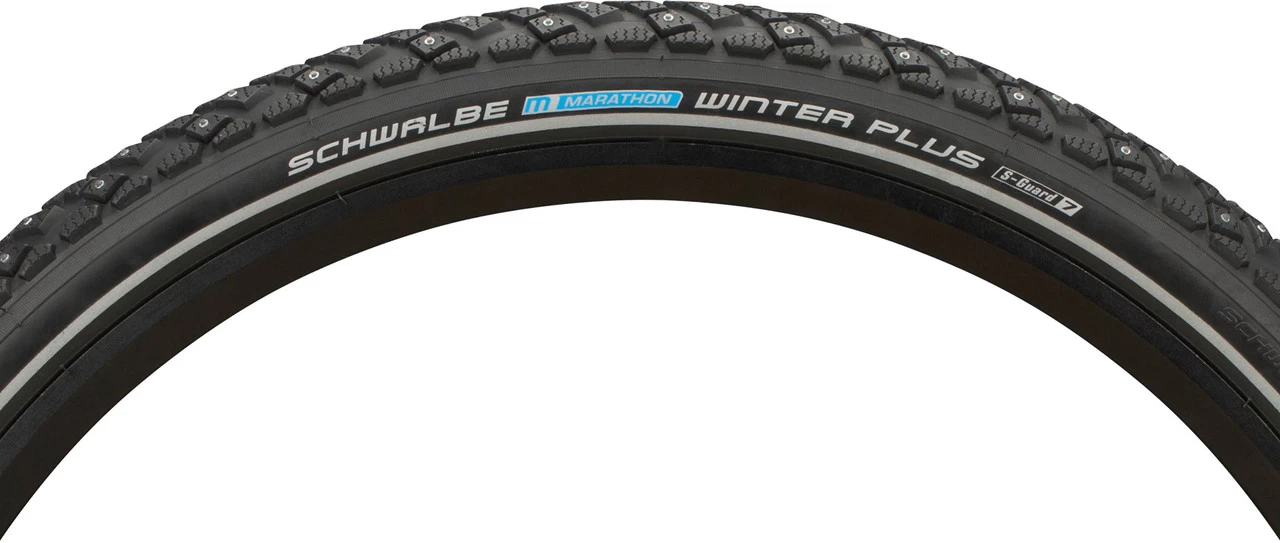 Schwalbe Marathon Winter Plus 26" Studded Wired Tyre Set 4 Schwalbe Marathon Winter Plus 26" Studded Wired Tyre Set - Image 4