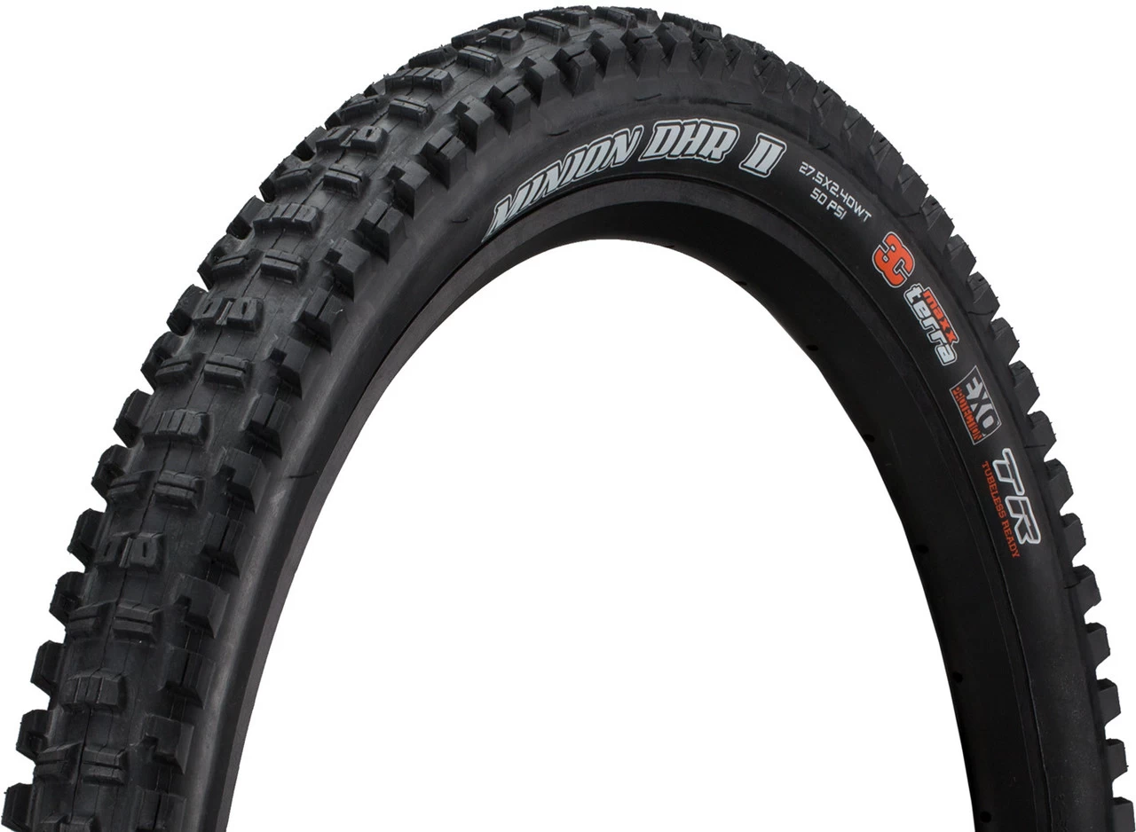 MAXXIS Minion DHF / DHR II 3C MaxxTerra EXO WT TR 27.5" Folding Tyre Set 2 MAXXIS Minion DHF / DHR II 3C MaxxTerra EXO WT TR 27.5" Folding Tyre Set - Image 2