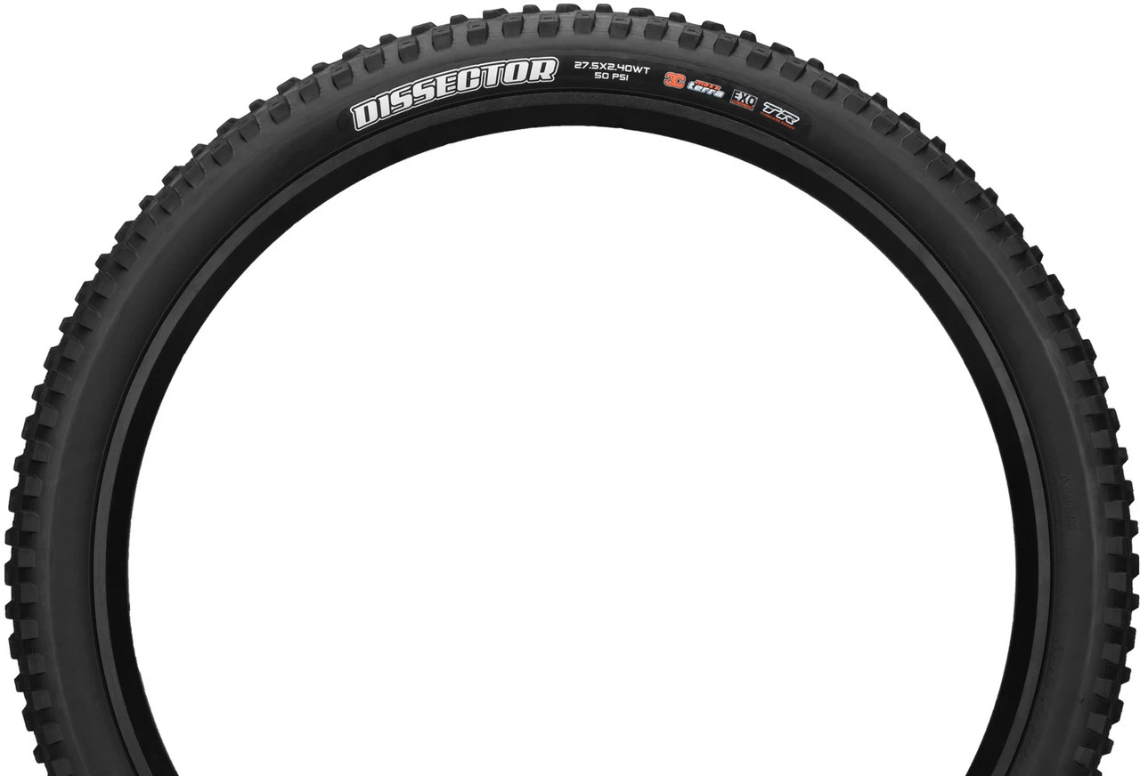 MAXXIS Dissector 3C MaxxTerra EXO WT TR 27.5" Folding Tyre 2 MAXXIS Dissector 3C MaxxTerra EXO WT TR 27.5" Folding Tyre - Image 2
