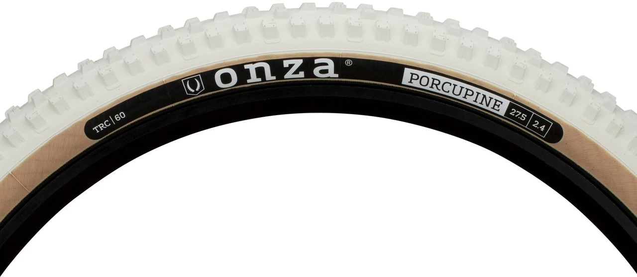 Onza Porcupine TRC SC60 27.5" White Edition Folding Tyre 3 Onza Porcupine TRC SC60 27.5" White Edition Folding Tyre - Image 3
