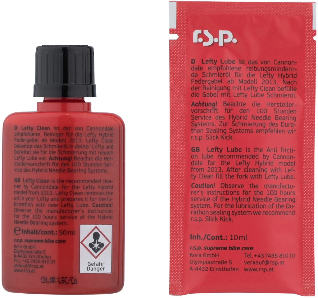 R.s.p. Lefty Service Kit 2 R.s.p. Lefty Service Kit - Image 2