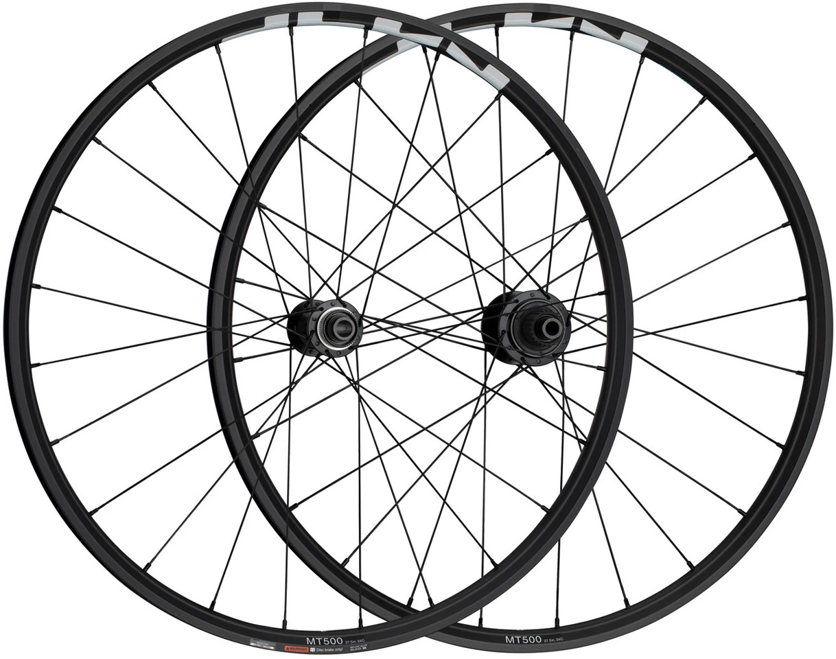 Shimano WH-MT500-CL-B / WH-MT501-CL-B Center Lock Disc 27.5" Wheelset 1 Shimano WH-MT500-CL-B / WH-MT501-CL-B Center Lock Disc 27.5" Wheelset