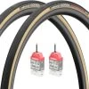 Vittoria Corsa G2.0 28" Folding Tyre Set W/ 2 Competition Latex Tubes