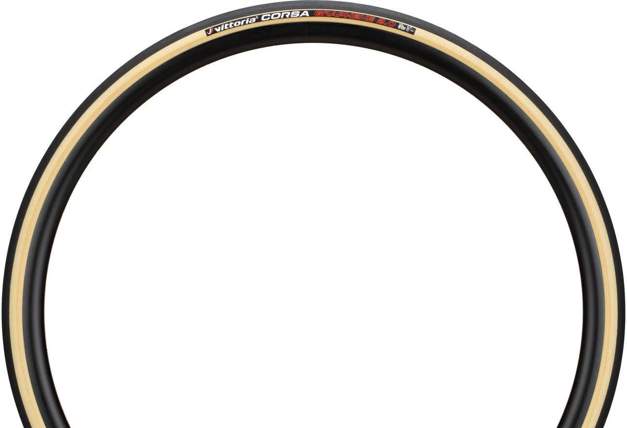 Vittoria Corsa G2.0 28" Folding Tyre Set W/ 2 Competition Latex Tubes 3 Vittoria Corsa G2.0 28" Folding Tyre Set W/ 2 Competition Latex Tubes - Image 3