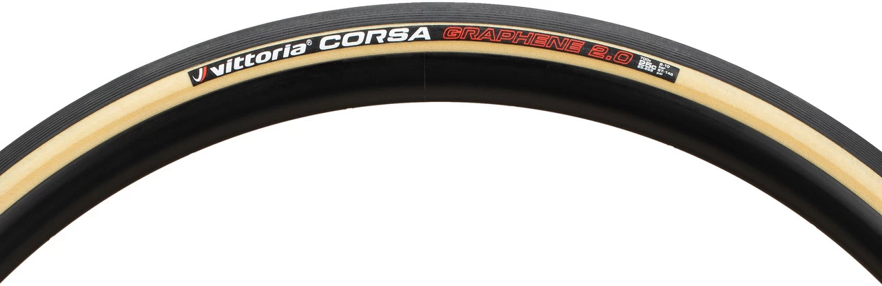 Vittoria Corsa G2.0 28" Folding Tyre Set W/ 2 Competition Latex Tubes 4 Vittoria Corsa G2.0 28" Folding Tyre Set W/ 2 Competition Latex Tubes - Image 4