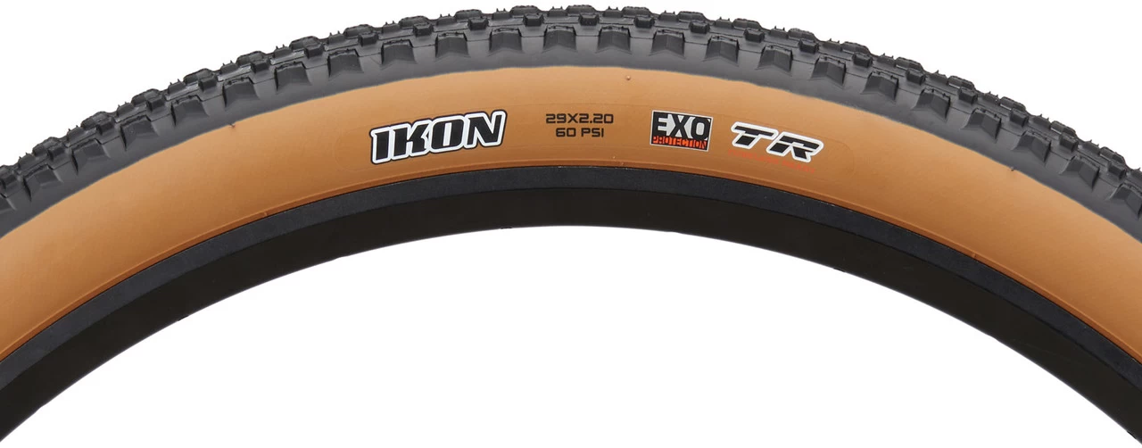 MAXXIS Ikon Dual EXO TR Tanwall 29" Folding Tyre 3 MAXXIS Ikon Dual EXO TR Tanwall 29" Folding Tyre - Image 3