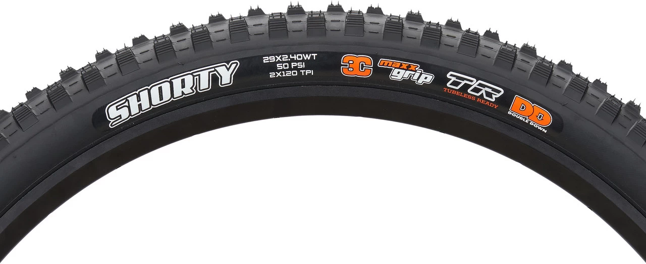 MAXXIS Shorty 3C MaxxGrip DD WT TR 29" Folding Tyre 3 MAXXIS Shorty 3C MaxxGrip DD WT TR 29" Folding Tyre - Image 3