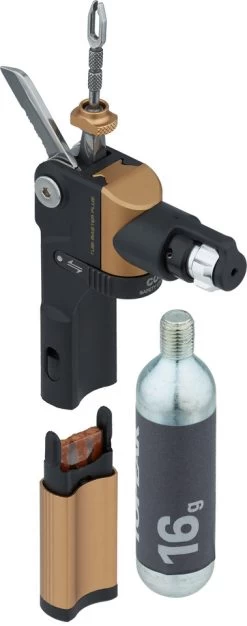 Topeak Tubi Master+ Tubeless Repair Kit With 16 G CO2 Cartridge -bicycle 412894