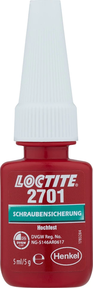 Loctite 2701 High-Strength Threadlocker 1 Loctite 2701 High-Strength Threadlocker