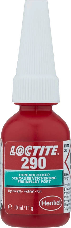 Loctite 290 Medium- / High-Strength Threadlocker 1 Loctite 290 Medium- / High-Strength Threadlocker