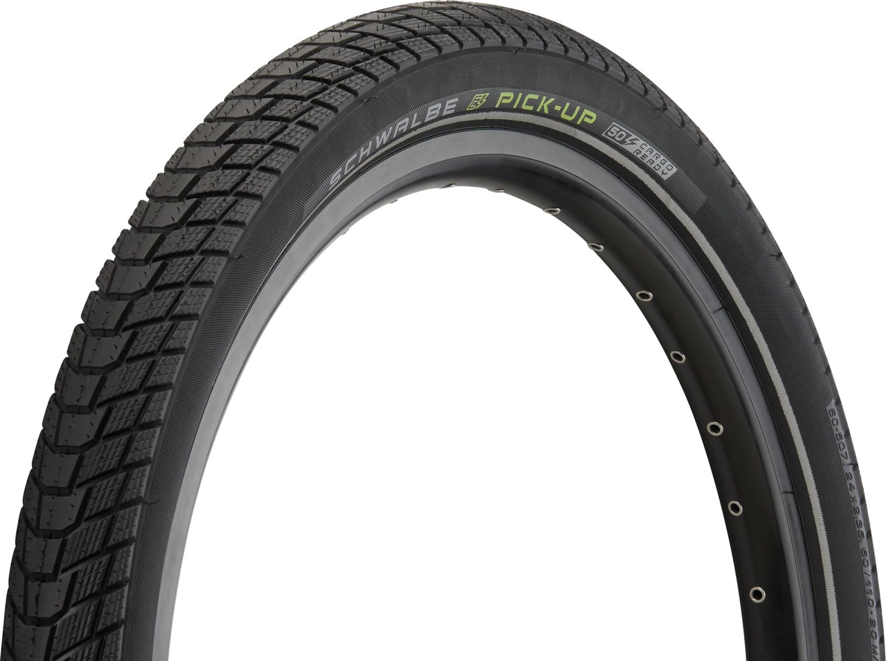 Schwalbe Pick-Up Super Defense Fair Rubber 24" Wired Tyre 1 Schwalbe Pick-Up Super Defense Fair Rubber 24" Wired Tyre