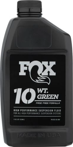 Fox Racing Shox Suspension Fluid Green 10 WT