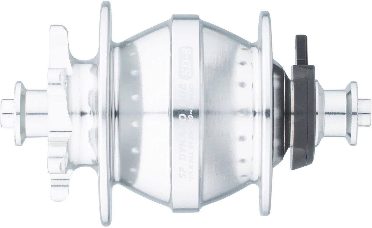 SD-8 6-Bolt Dynamo Disc Hub 1 SD-8 6-Bolt Dynamo Disc Hub